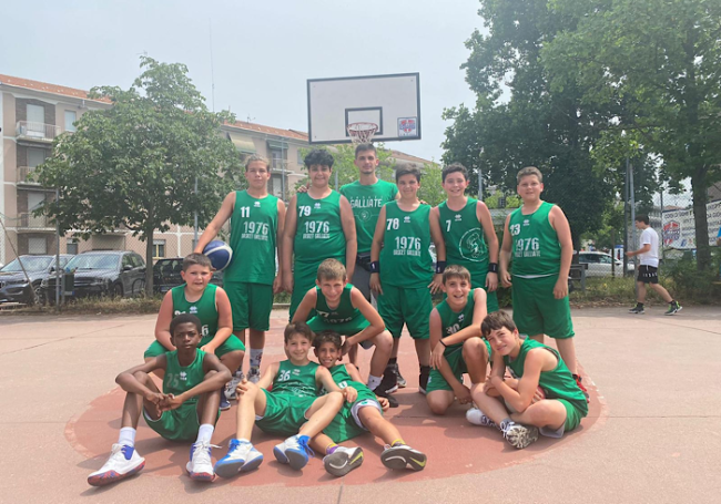 Basket college Novara memorial