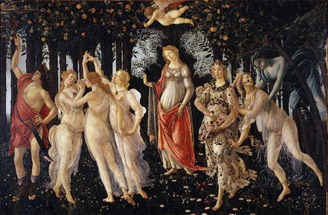 Botticelli primavera