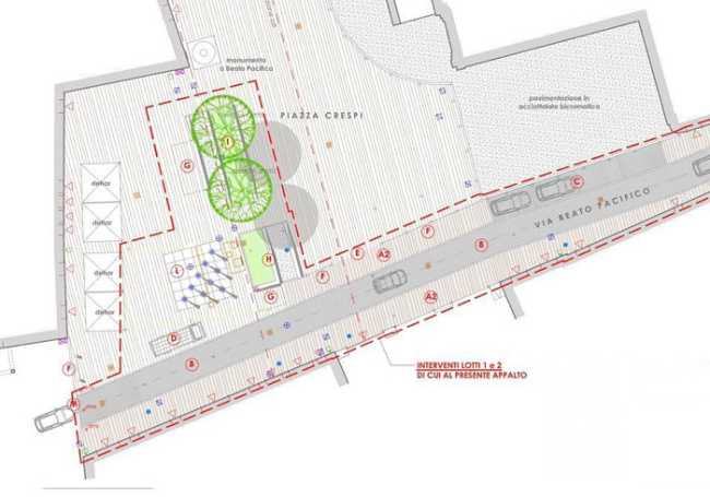 Cerano lavori piazza