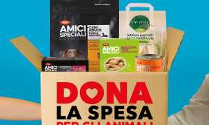 Coop dona spesa animali