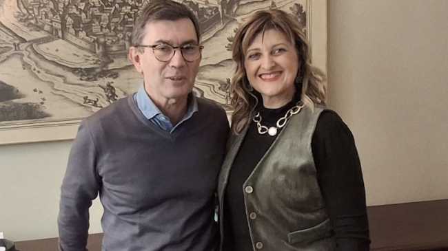 Giacomo Ferraris e Maria Cristina Stangalini