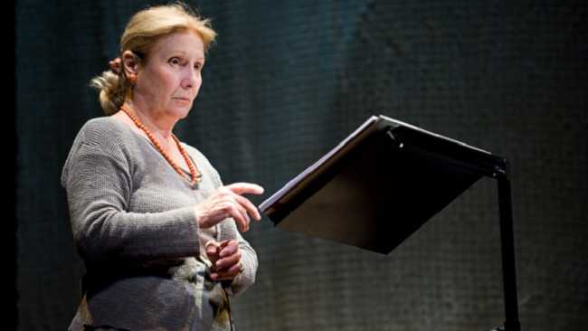 Giulia Lazzarini Foto di scena n.3 di E. Boga Teatro Grassi 1