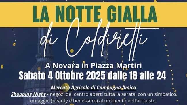 Locandina Notte Gialla