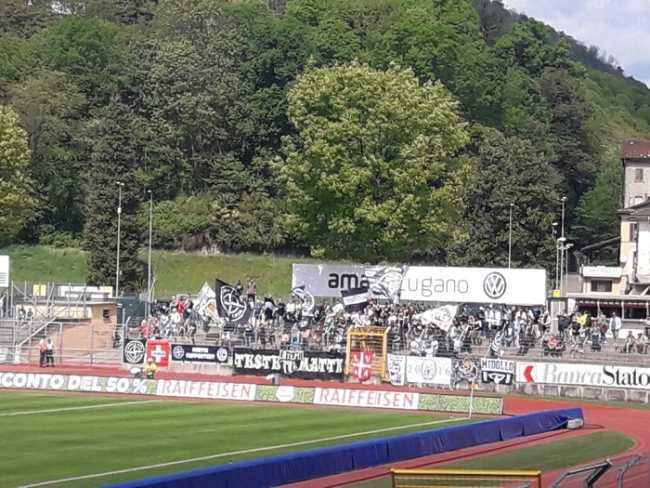 Lugano calcio curva
