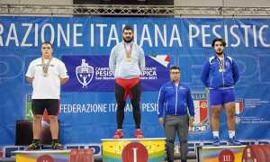 Mirco Brandi pesistica Novara