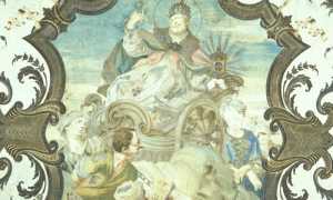 Oleggio baldacchino processionale