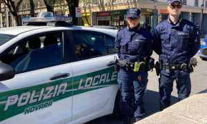 Polizia locale novara due agenti 