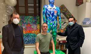 Streeet Assa statua ecologica