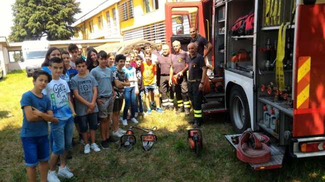 Vespolate vigili esercitazione