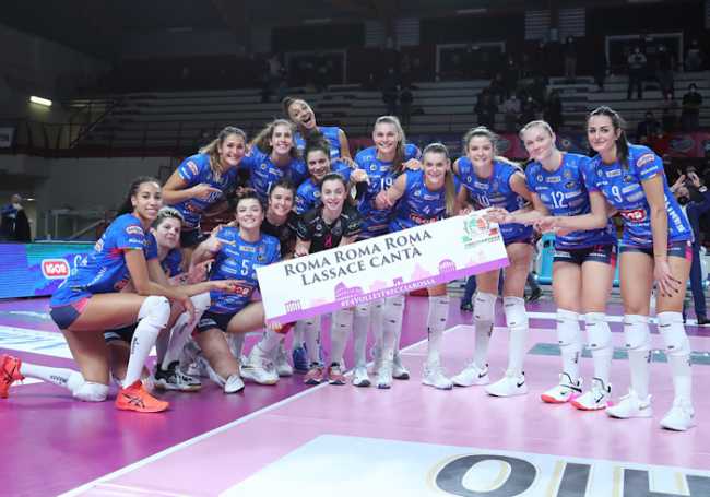 Volley Igor pass Roma