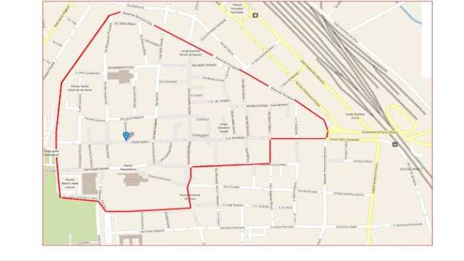  area obbligo mascherine