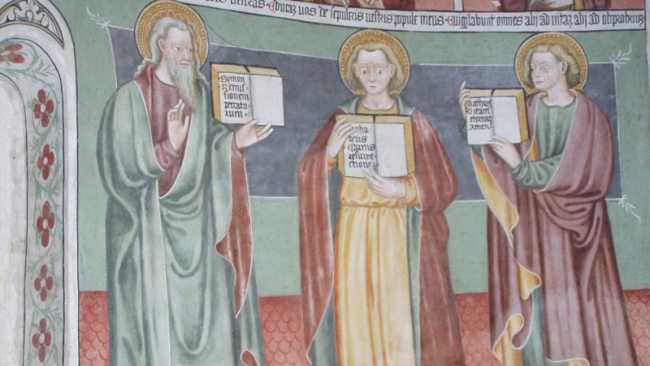 affresco romanico vicolungo