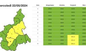 allerta meteo 22 mag