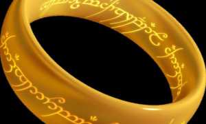 anello tolkien