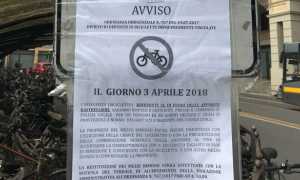avviso rimozione