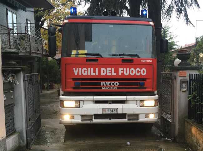 bellinzago incendio