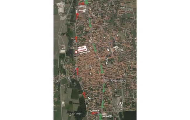 bellinzago viabilita