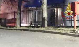 caltignaga incendio container 1