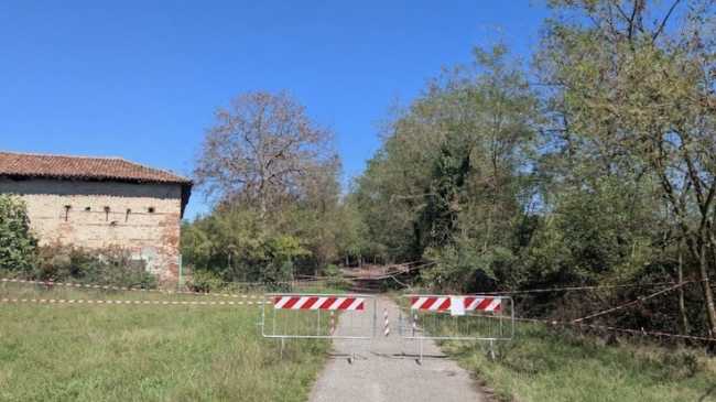 cameri ciclopedonale chiusa ago 25