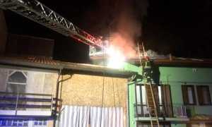 cameri incendio tetto