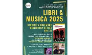 cameri libri musica nov 25