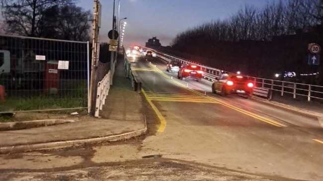 cavalcavia xxv aprile riaperto