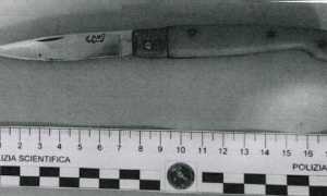 coltello rapina scippo
