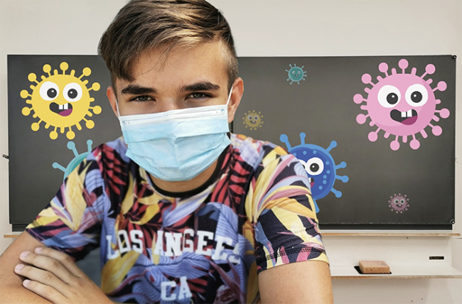 covid mascherin SCUOLA