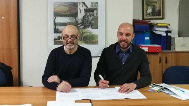 firma accordo parco Legambioente