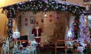 galliate casetta babbo natale