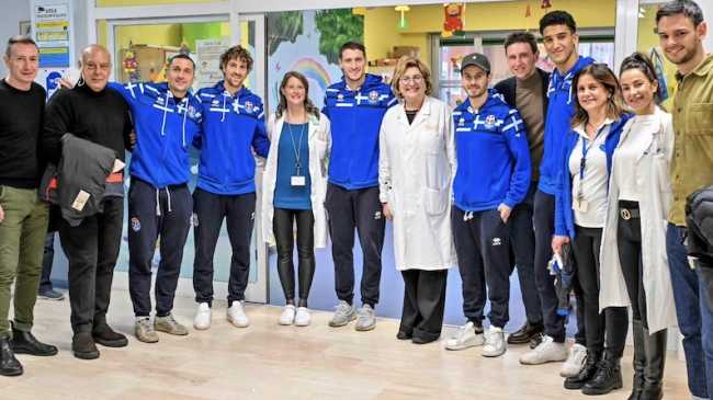 giocatori novara fc pediatria aou