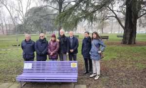 inaugurata panchina viola