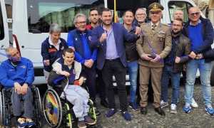 inaugurato pulmino disabili
