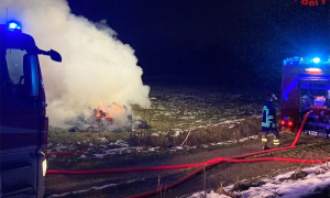 incendio balle fieno