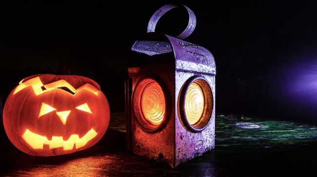 lamp halloween lantern pumpkin