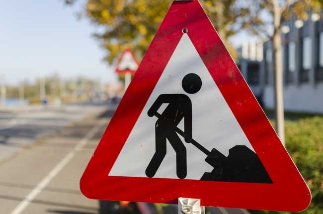 lavori in corso foto