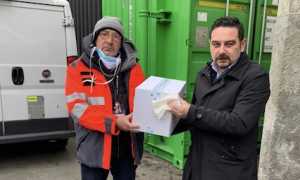 mascherine per volontari