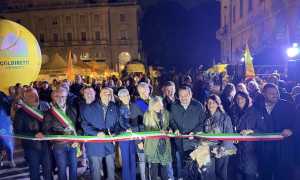 notte gialla coldiretti nastro