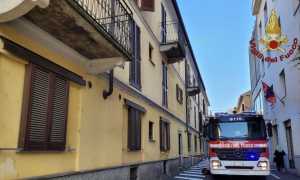 novara incendio via mameli