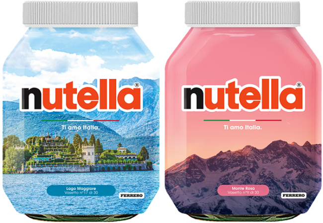 nutella monte rosa lago
