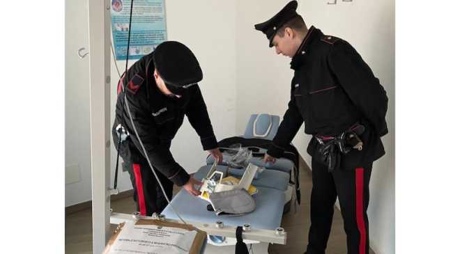 oleggio sequestro studio fisio