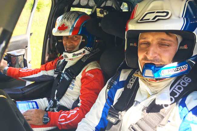 pinzano rally equipaggio
