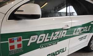 polizia locale trecate auto lato