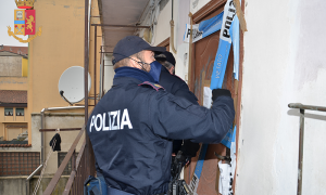 polizia sigillo alloggio