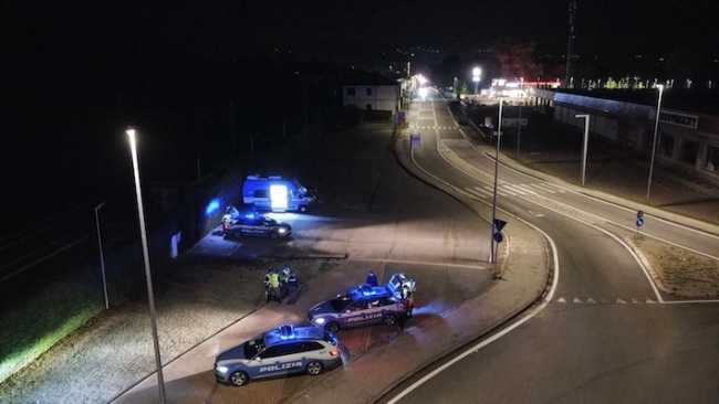 polizia stradale controlli notte
