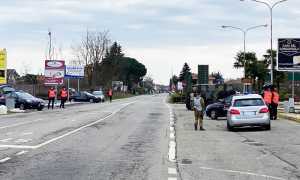 posto blocco coronavirus esercito