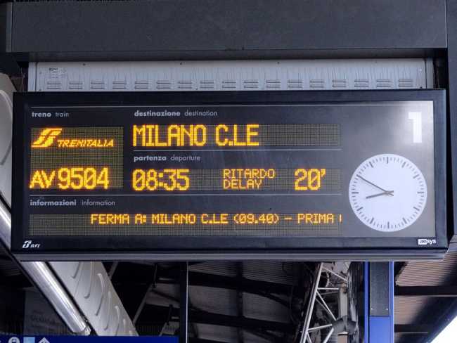 ritardo treni