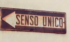 senso unico