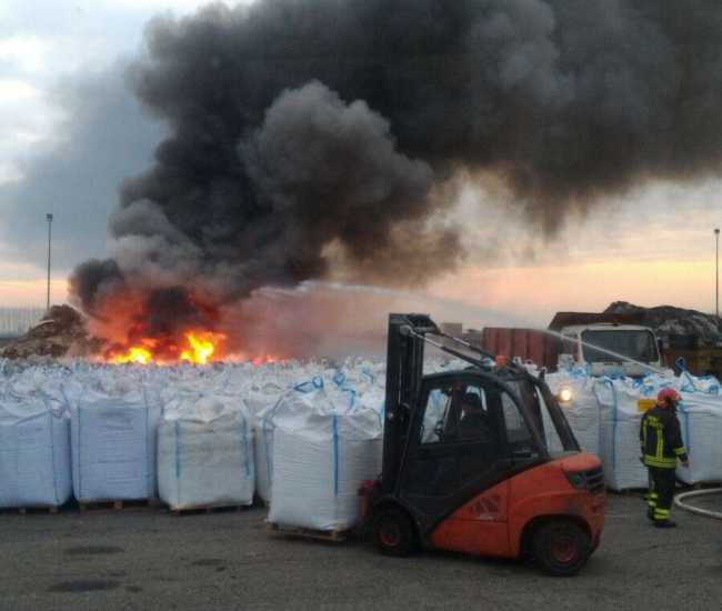 tornaco incendio