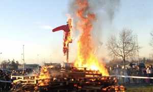 trecate bruciamento carnevale